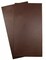 Full Grain Leather 12"x6" Set of 2 5/6oz (2.0mm) Tooling Crafts Cowhide Brown